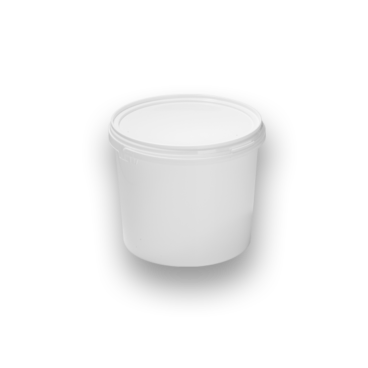 Round bucket with single rim 11-0800 BIS 9.1 l