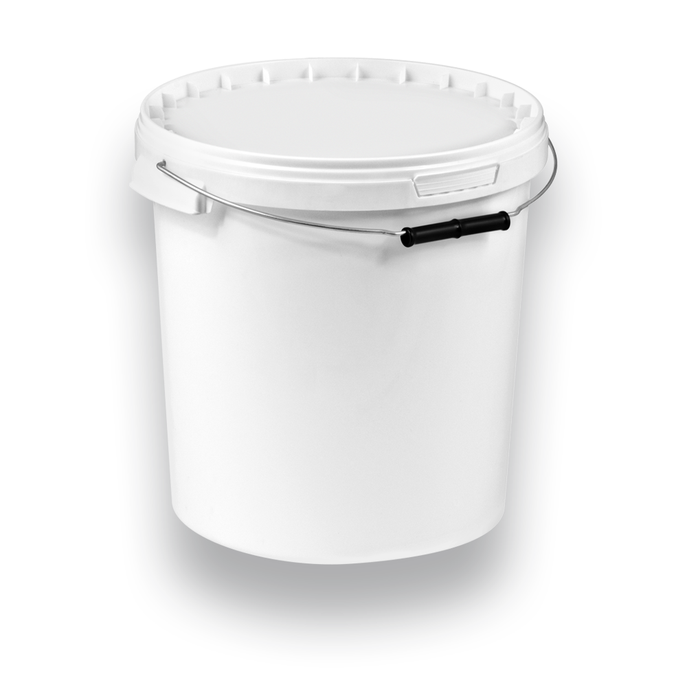 Round bucket with single rim 11-1500 BIS 