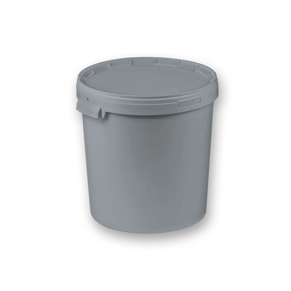 Round bucket with single rim 11-3300 BIS 33 l
