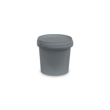 Round bucket with single rim 11-0100 BIS6/BIS7 1.2 l