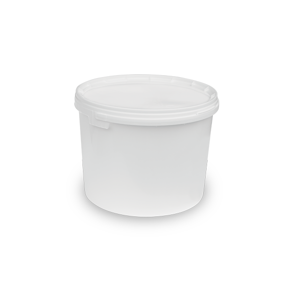Round bucket with single rim 11-1000 BIS5 10 l