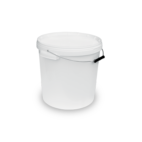 Round bucket with single rim 11-2000 BIS3/BIS4 0 l