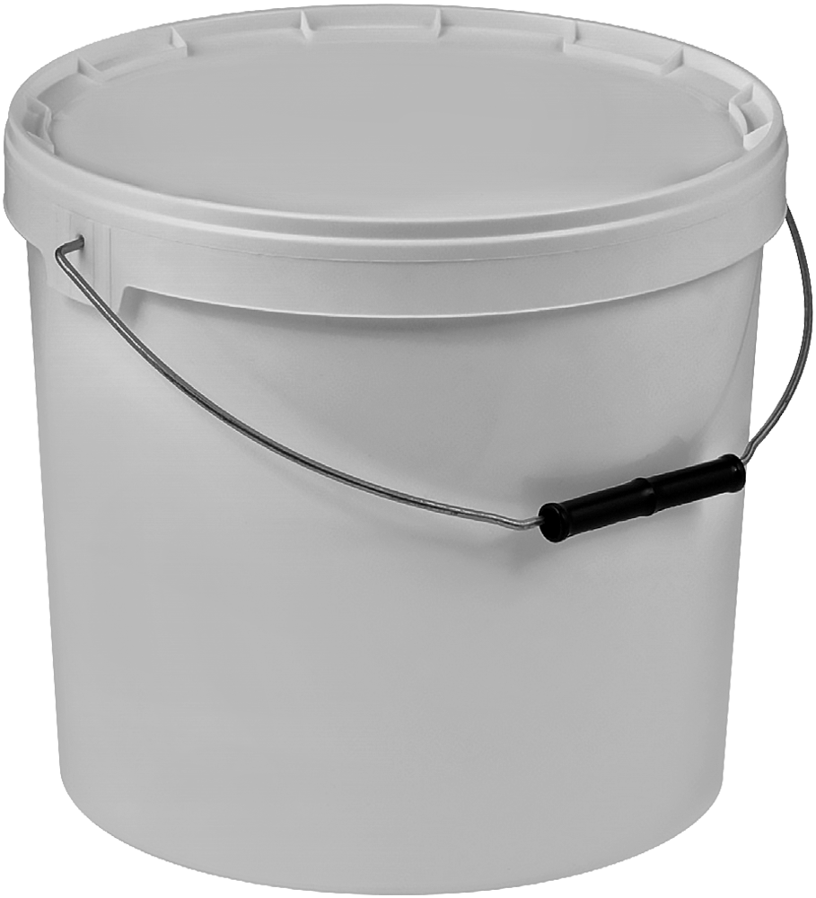 Round bucket with single rim 11-1200 BIS 