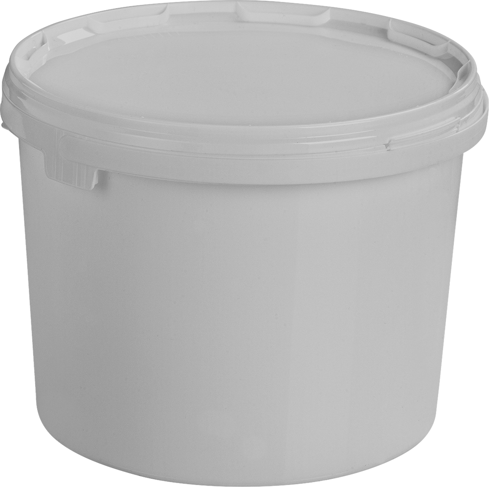 Round bucket with single rim 11-0300 BIS2 