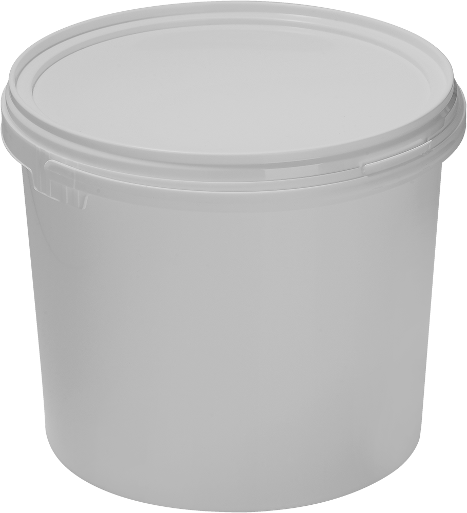 Round bucket with single rim 11-0800 BIS 