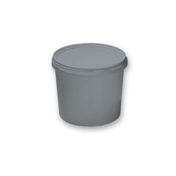 Round bucket with single rim 11-0800 BIS 9.1 l