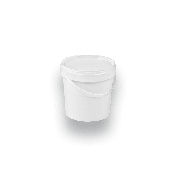 Round bucket with single rim 11-0100 BIS5 1.2 l